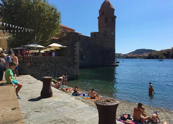Charming Mobile In Argels-sur-mer With Stunning Views Дом отдыха *